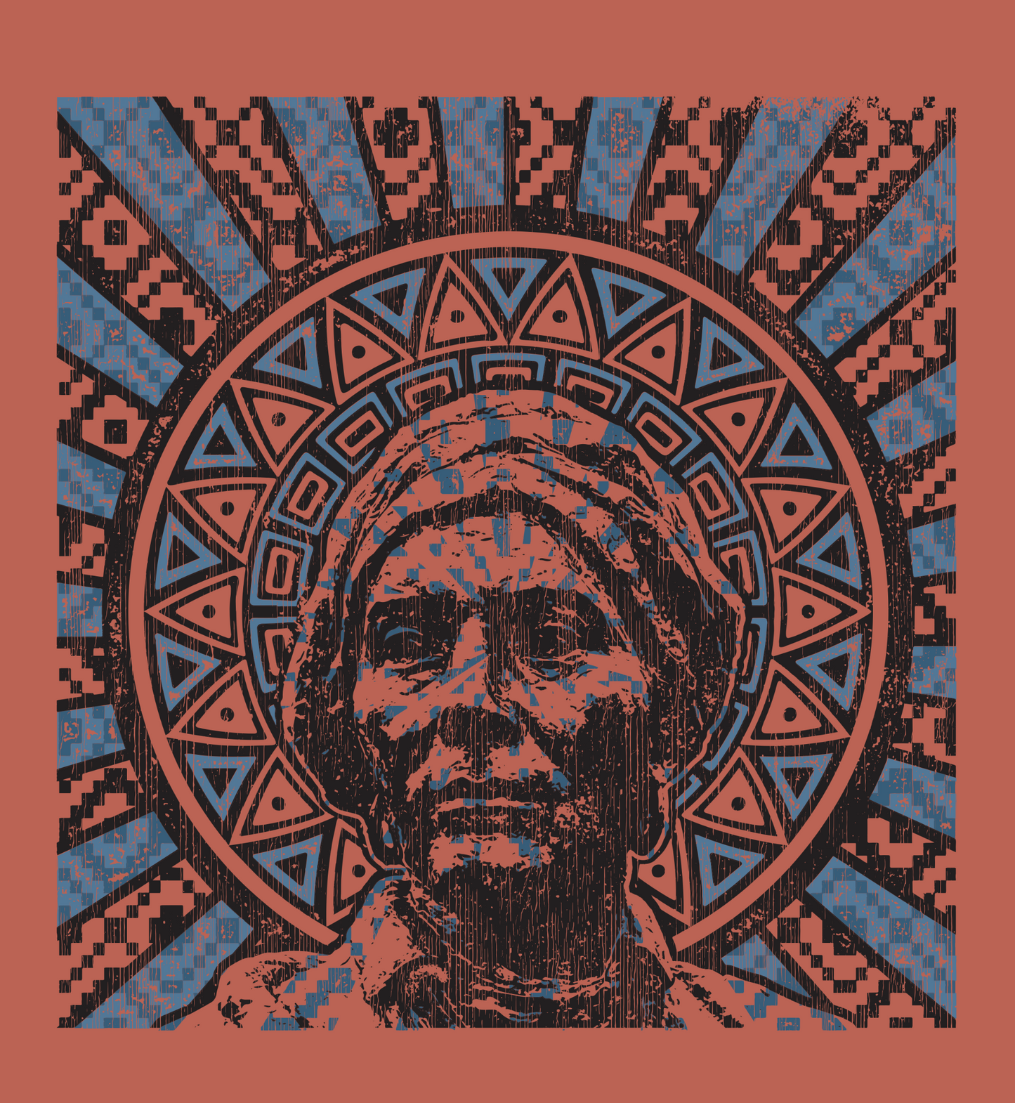 Psychedelic Sequoyah T-Shirt